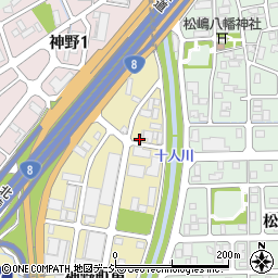 石川県金沢市神野町東125周辺の地図