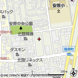 石川県金沢市福増町北1301周辺の地図