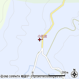 富山県富山市小佐波874周辺の地図