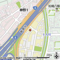 石川県金沢市神野町東80周辺の地図