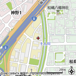 石川県金沢市神野町東126周辺の地図