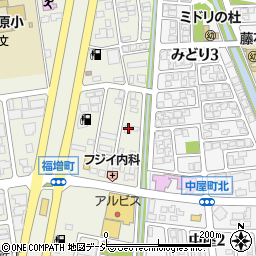 石川県金沢市福増町北1431周辺の地図