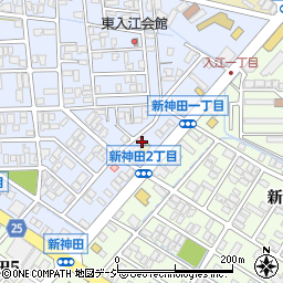 石川県金沢市入江1丁目40周辺の地図