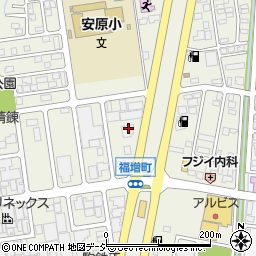 石川県金沢市福増町北1352周辺の地図