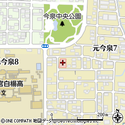 ピノキオ薬局　駅東店周辺の地図