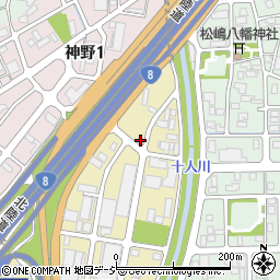 石川県金沢市神野町東135周辺の地図