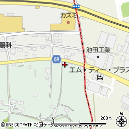 栃木県宇都宮市野高谷町1155周辺の地図