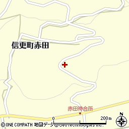 長野県長野市信更町赤田853周辺の地図