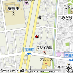 石川県金沢市福増町北534周辺の地図