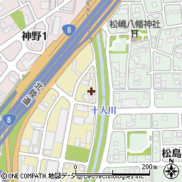 石川県金沢市神野町東128周辺の地図