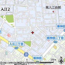 石川県金沢市入江1丁目88周辺の地図