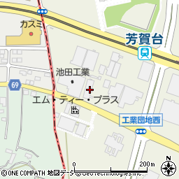 栃木県芳賀郡芳賀町芳賀台113周辺の地図