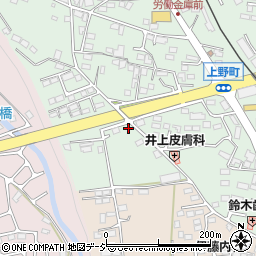 栃木県鹿沼市上野町404周辺の地図