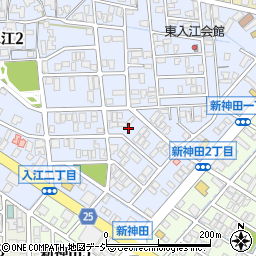 石川県金沢市入江1丁目86周辺の地図