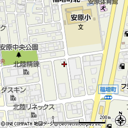 石川県金沢市福増町北1321周辺の地図