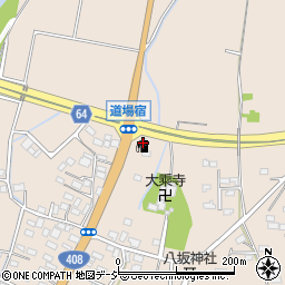 ＥＮＥＯＳ道場宿ＳＳ周辺の地図