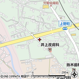 栃木県鹿沼市上野町354周辺の地図