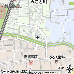 長野県長野市みこと川4周辺の地図