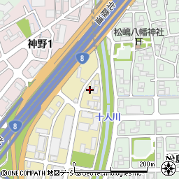 石川県金沢市神野町東133周辺の地図