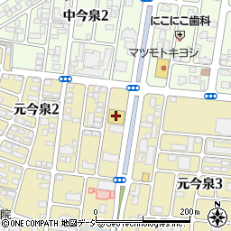 ユニクロ宇都宮今泉店周辺の地図