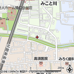 長野県長野市みこと川1484周辺の地図