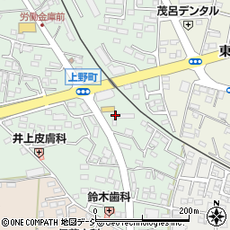 栃木県鹿沼市上野町323周辺の地図