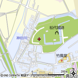 松代城跡管理事務所周辺の地図