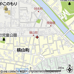 ひまわりチェーン横山町店周辺の地図