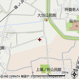 長野県長野市篠ノ井二ツ柳1386周辺の地図