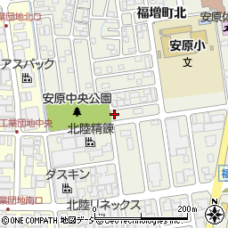 石川県金沢市福増町北1278周辺の地図