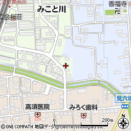 長野県長野市みこと川29周辺の地図