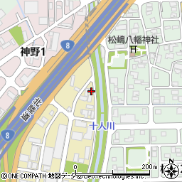 石川県金沢市神野町東130周辺の地図