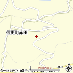長野県長野市信更町赤田851-3周辺の地図
