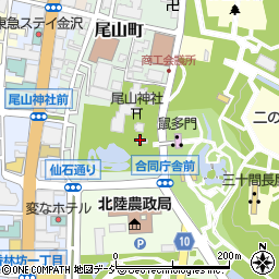 金谷神社周辺の地図