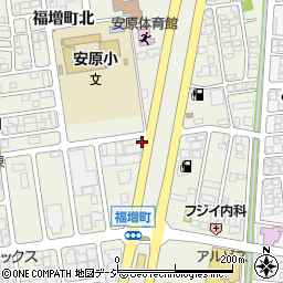 石川県金沢市福増町北1356周辺の地図