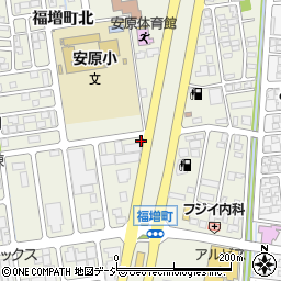 石川県金沢市福増町北1356周辺の地図