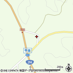 栃木県芳賀郡茂木町千本408周辺の地図