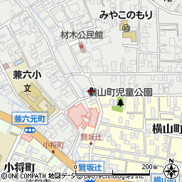 天狗中田材木町三丁目店周辺の地図
