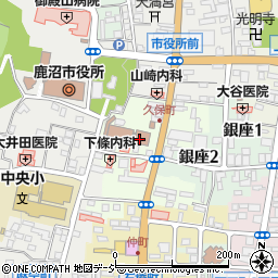 日本郵政公社労働組合鹿沼地方支部周辺の地図