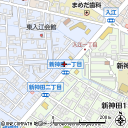石川県金沢市入江1丁目25周辺の地図