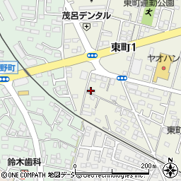 リサイクルコンビニフロンティア鹿沼店周辺の地図