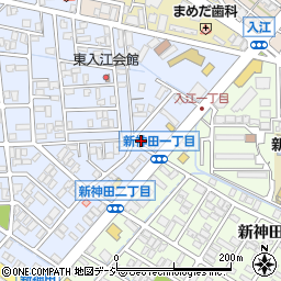 石川県金沢市入江1丁目9周辺の地図