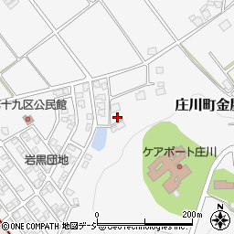 富山県砺波市庄川町金屋4394周辺の地図
