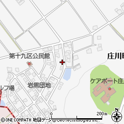 富山県砺波市庄川町金屋4390周辺の地図