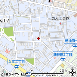 石川県金沢市入江1丁目61周辺の地図