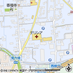 クリーニングよねくら　篠ノ井店周辺の地図