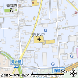 アップルランドデリシア篠ノ井店周辺の地図