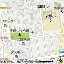 石川県金沢市福増町北1276周辺の地図