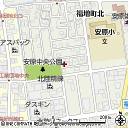 石川県金沢市福増町北1277周辺の地図