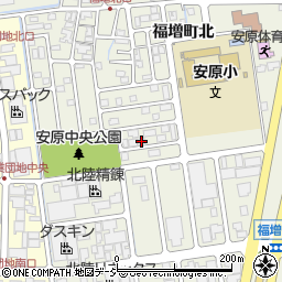 石川県金沢市福増町北1275-1周辺の地図